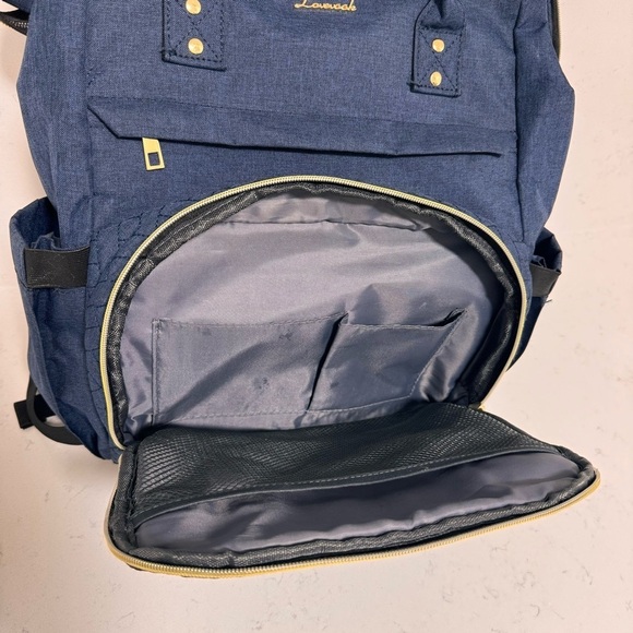 LOVEVOOK Laptop Backpack 15.6 / 17 Inches navy blue - Picture 3 of 11